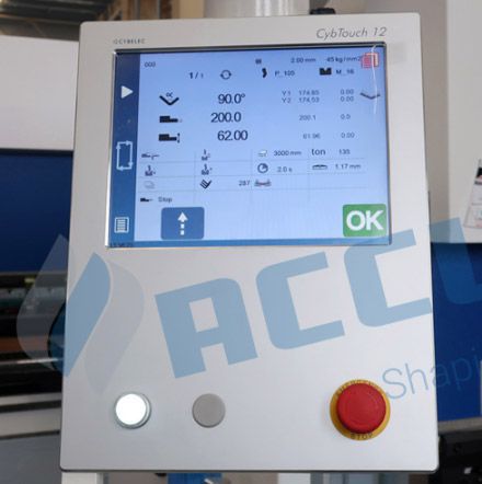 Máy Chấn CNC Với Hệ Thống Cybtouch 12 PS