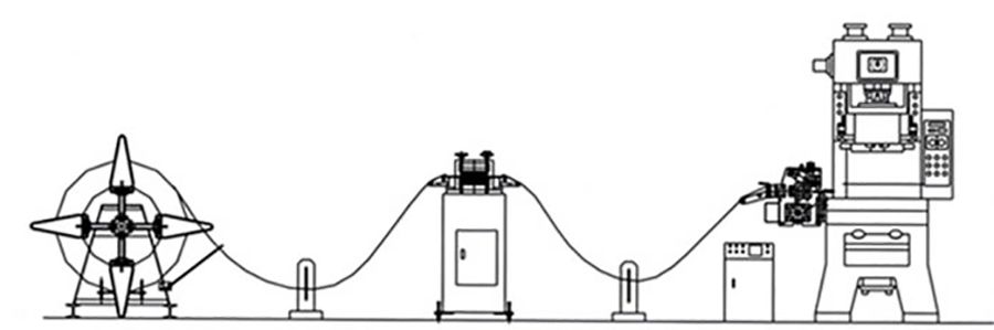 Máy Đột Dập Tự Động Cho Hộp Nối Dây Kim Loại (Với Dây Chuyền Dập Kim Loại) 